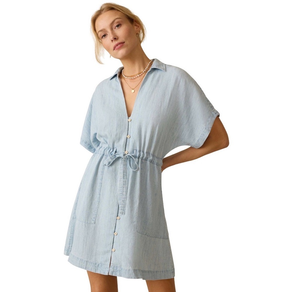 **Anthropologie** Faherty Tried & True Oakley Dress NWT